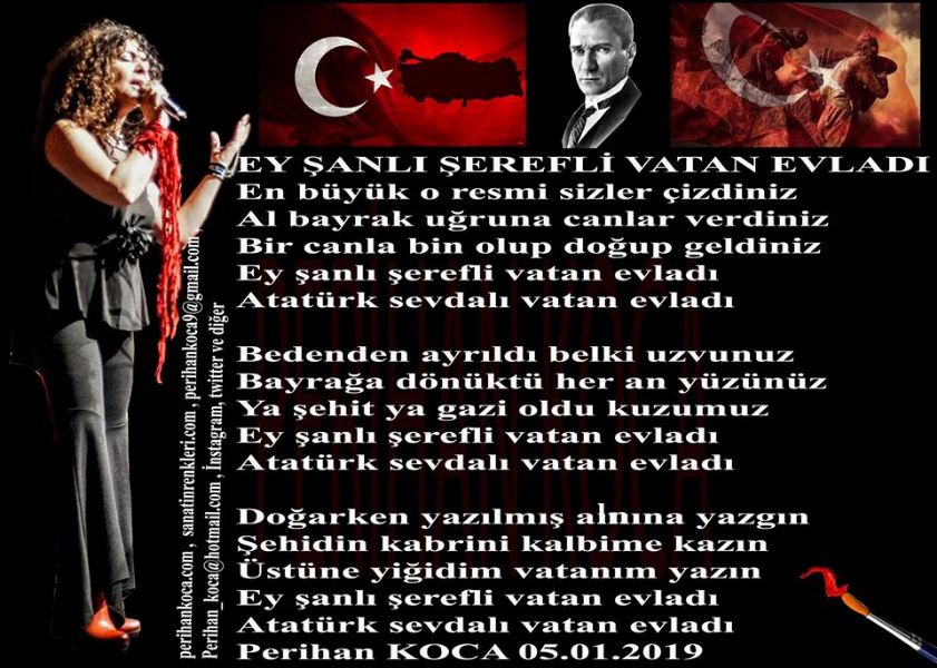 EY ŞANLI ŞEREFLİ VATAN EVLADI